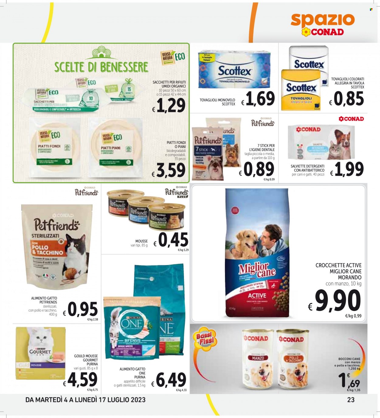 Volantino Spazio Conad - 4/7/2023 - 17/7/2023. Pagina 23