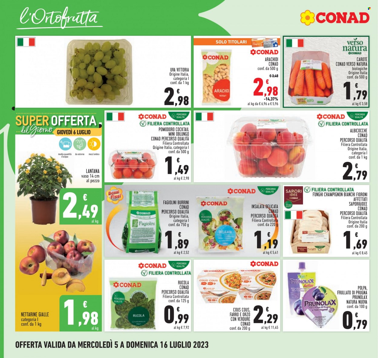 Volantino Conad - 5/7/2023 - 16/7/2023. Pagina 12