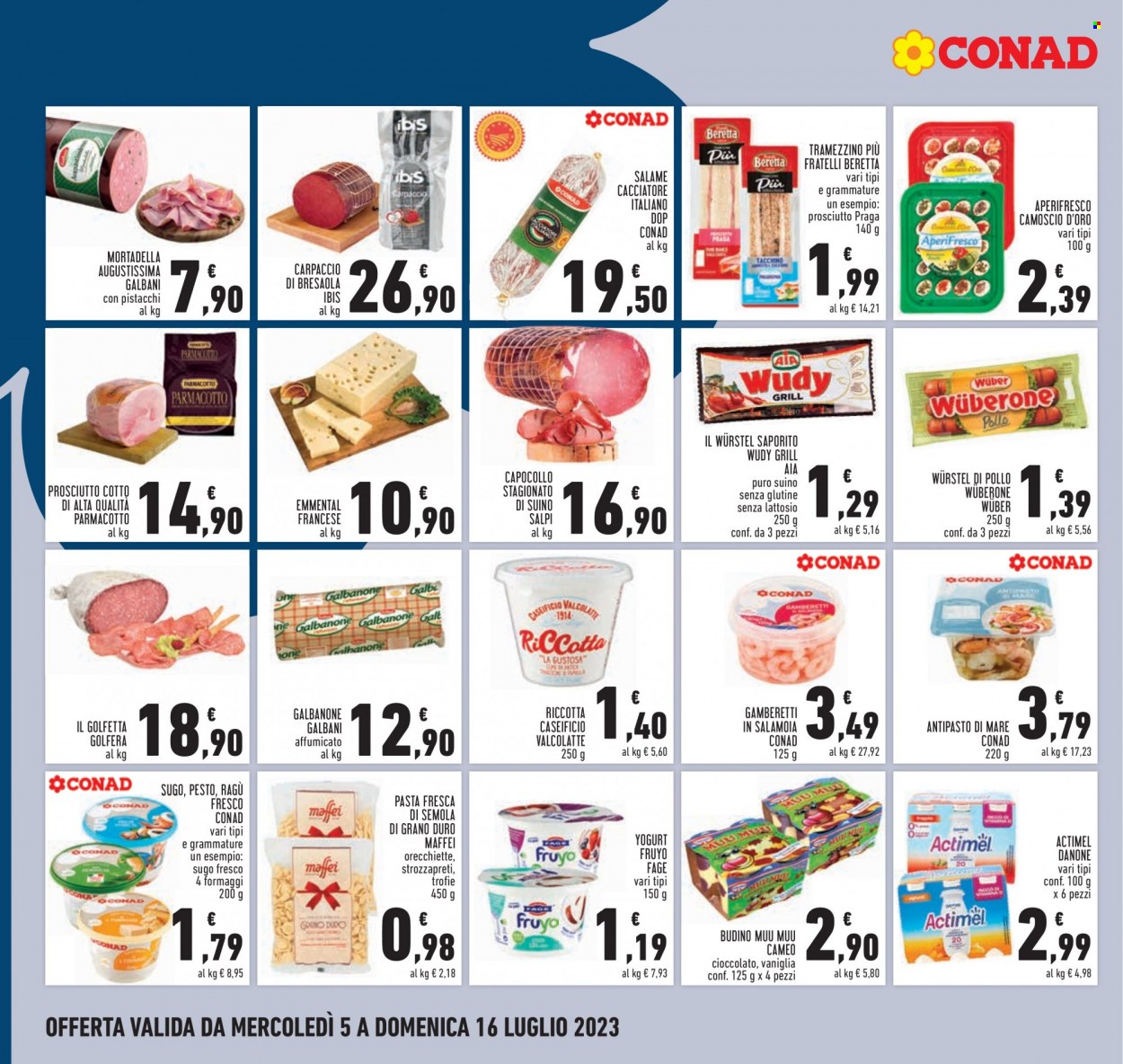 Volantino Conad - 5/7/2023 - 16/7/2023. Pagina 14