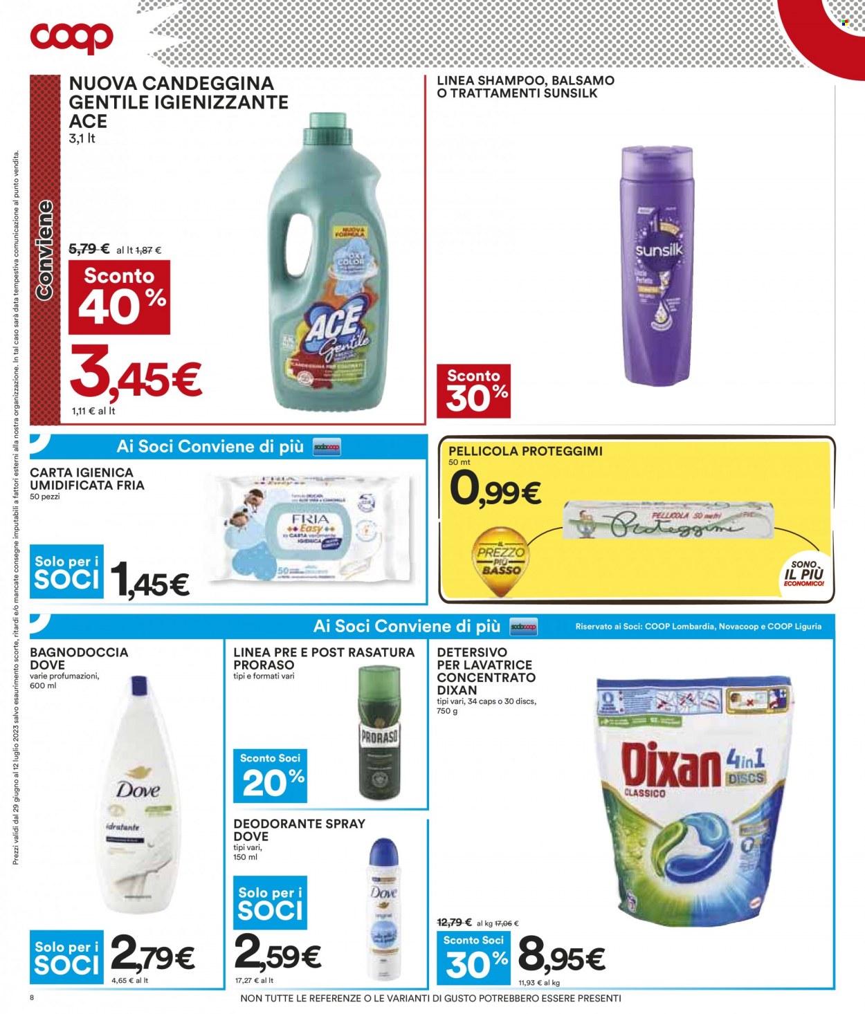 Leták Coop - 29.6.2023 - 12.7.2023. Strana 8