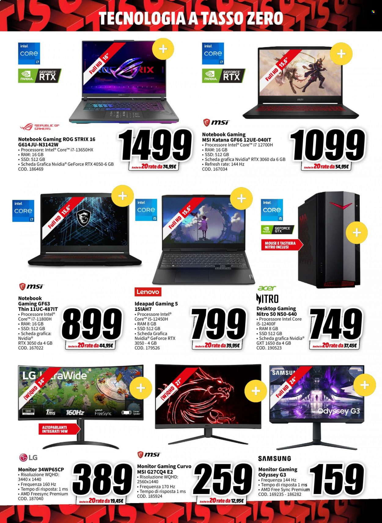 Volantino MediaWorld - 1/7/2023 - 12/7/2023. Pagina 12