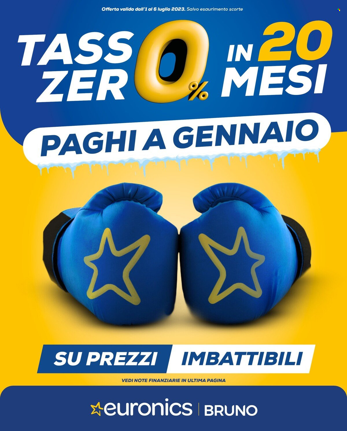 Volantino Euronics - 1/7/2023 - 6/7/2023. Pagina 1