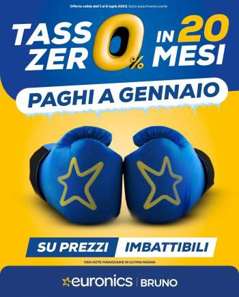 Volantino Euronics - 1/7/2023 - 6/7/2023.