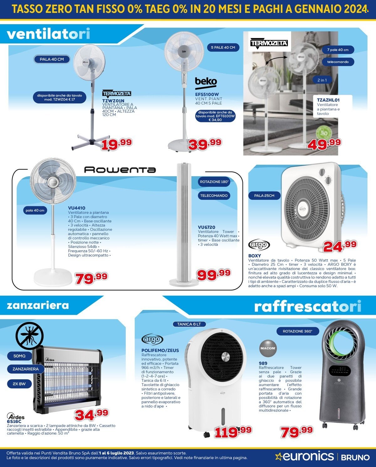 Volantino Euronics - 1/7/2023 - 6/7/2023. Pagina 14