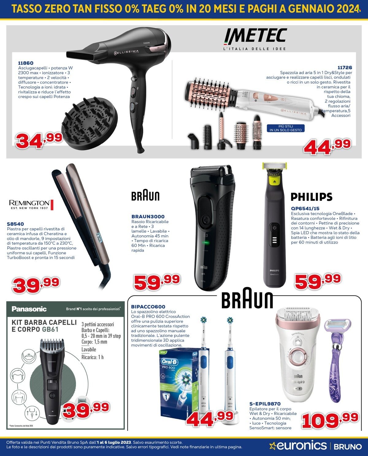 Volantino Euronics - 1/7/2023 - 6/7/2023. Pagina 18