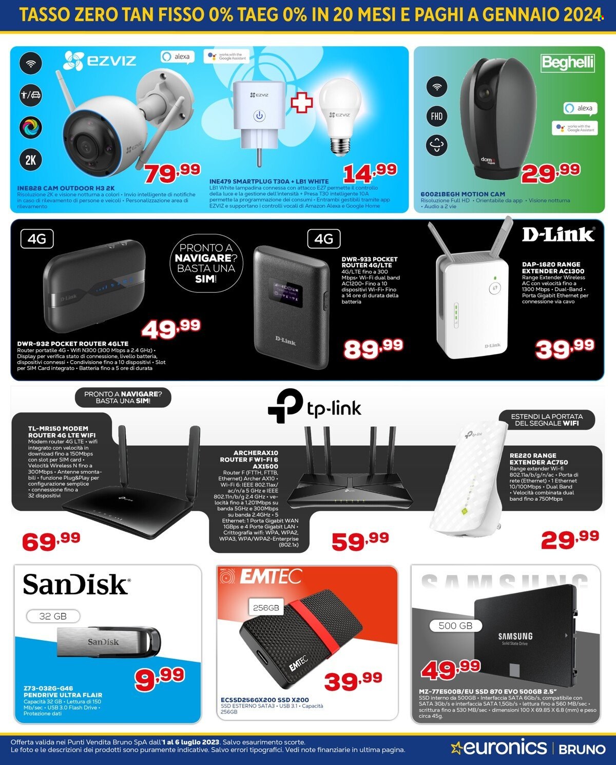 Volantino Euronics - 1/7/2023 - 6/7/2023. Pagina 22