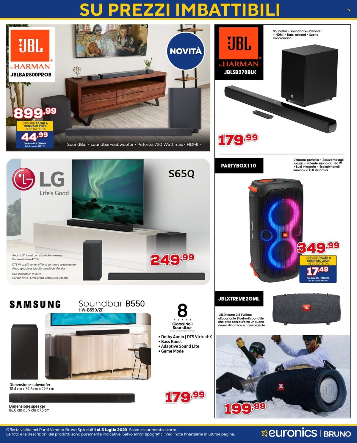 Volantino Euronics - 1/7/2023 - 6/7/2023. Pagina 35