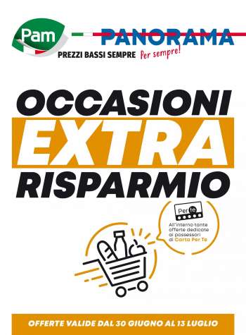 Volantino Panorama - 30/6/2023 - 13/7/2023.