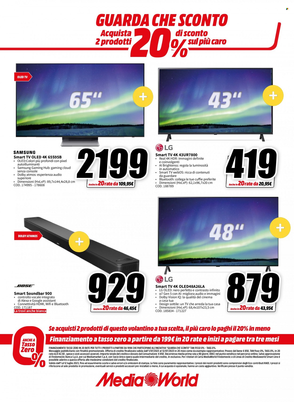 Volantino MediaWorld - 1/7/2023 - 12/7/2023. Pagina 8