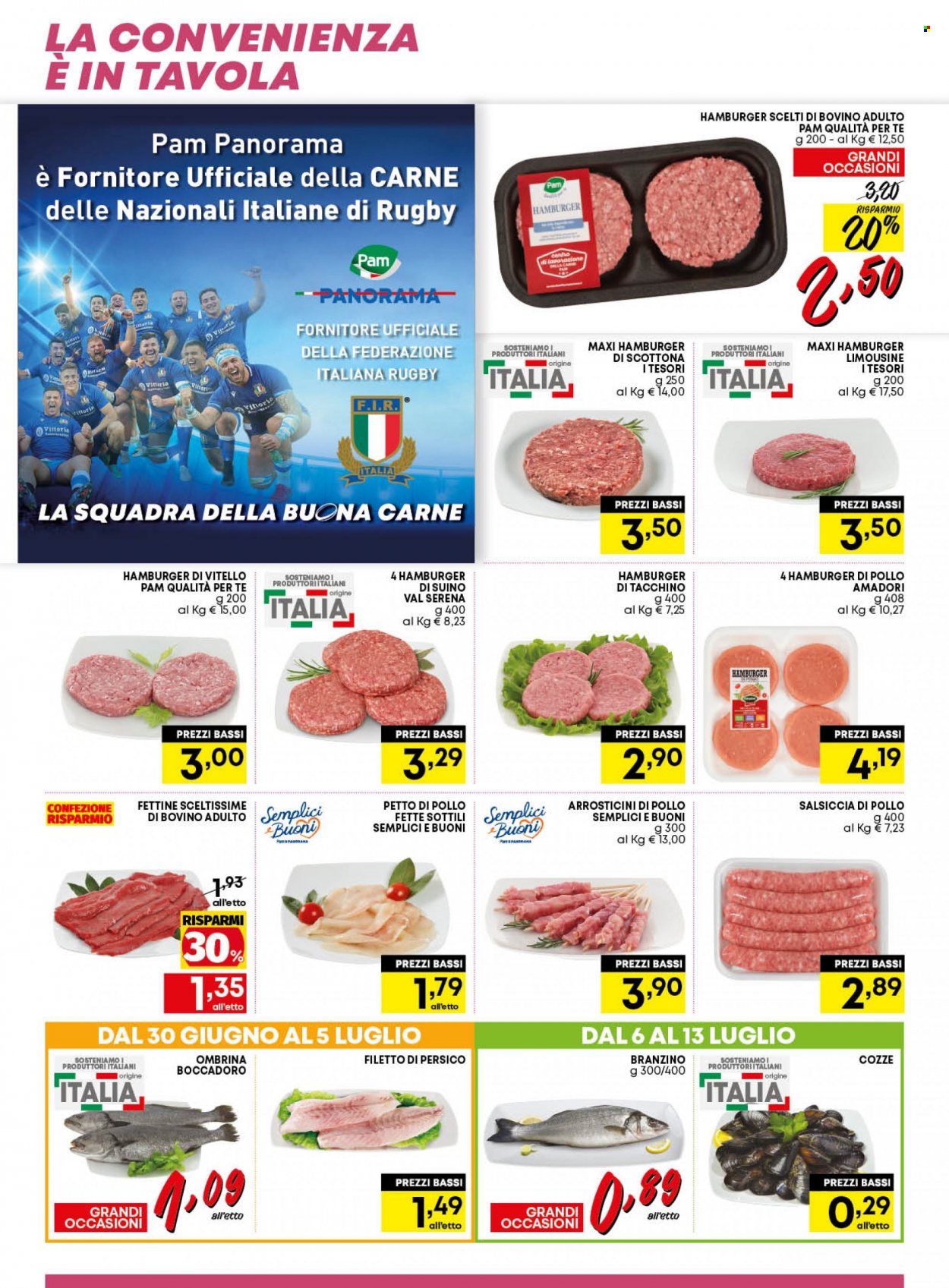 Volantino Pam Panorama - 30/6/2023 - 13/7/2023. Pagina 4