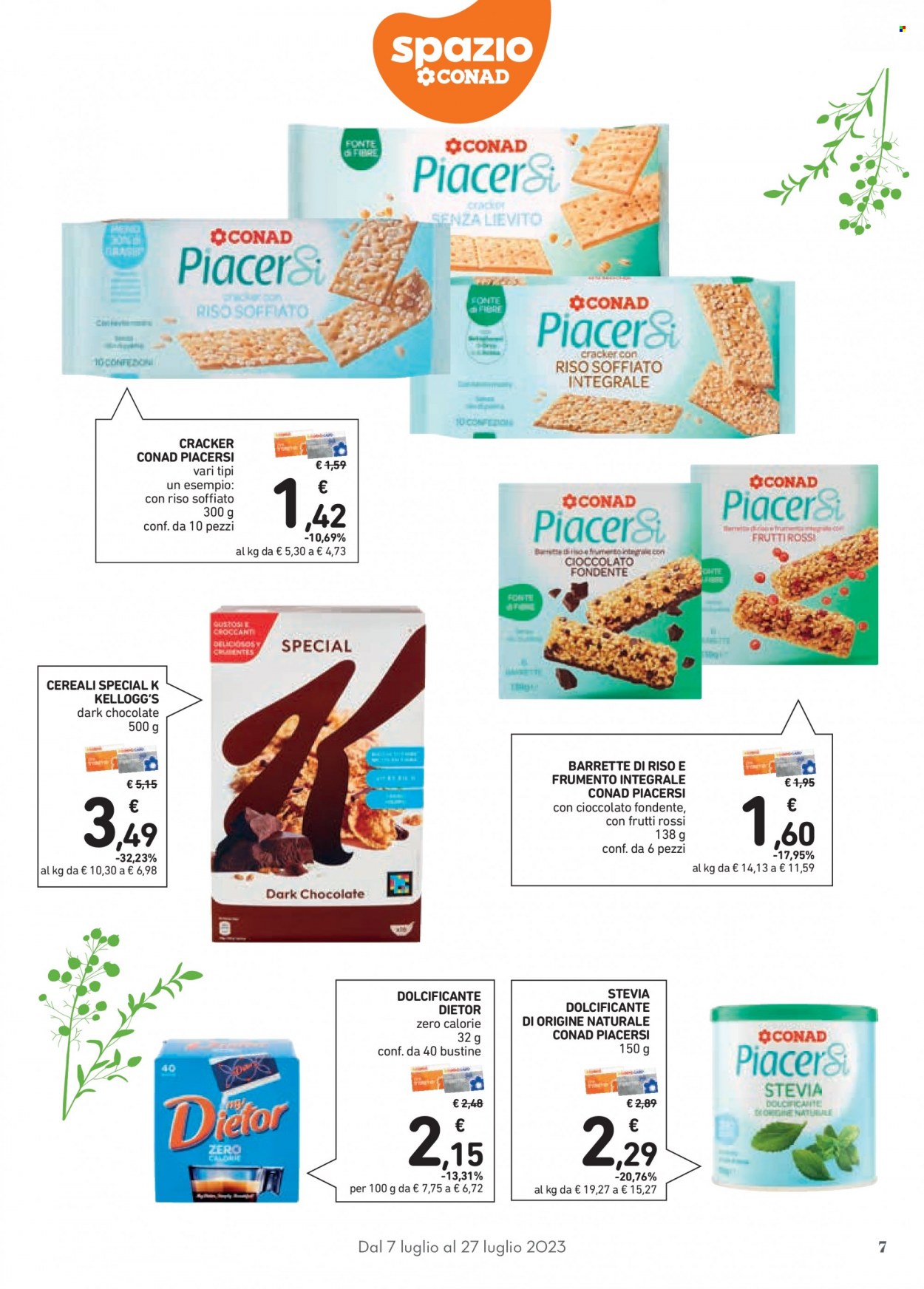 Volantino Spazio Conad - 7/7/2023 - 27/7/2023. Pagina 7