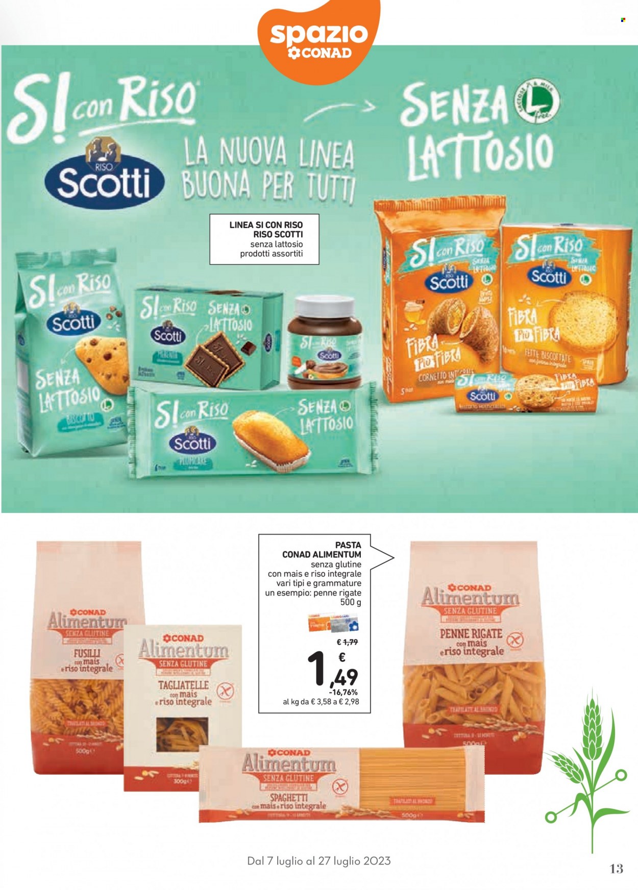 Volantino Spazio Conad - 7/7/2023 - 27/7/2023. Pagina 13