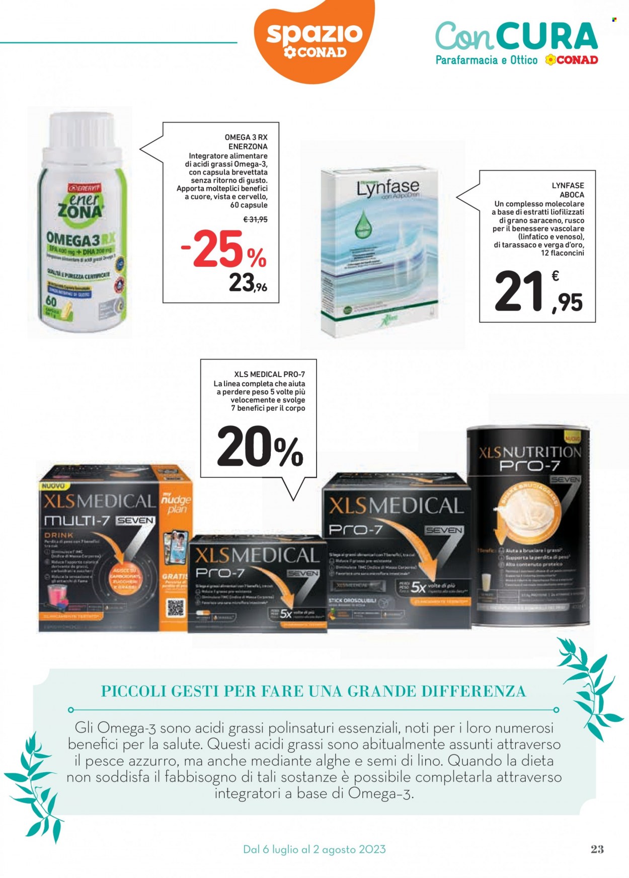Volantino Spazio Conad - 7/7/2023 - 27/7/2023. Pagina 23