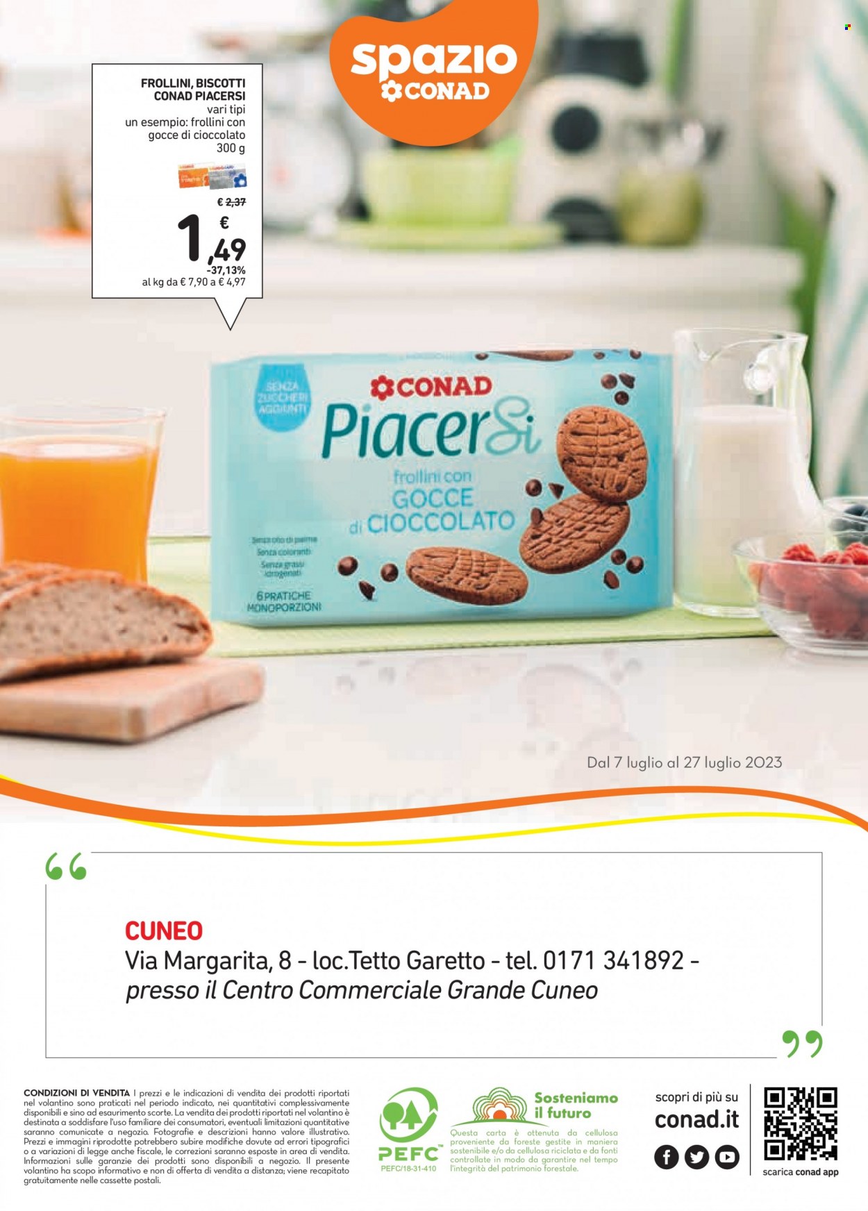 Volantino Spazio Conad - 7/7/2023 - 27/7/2023. Pagina 24