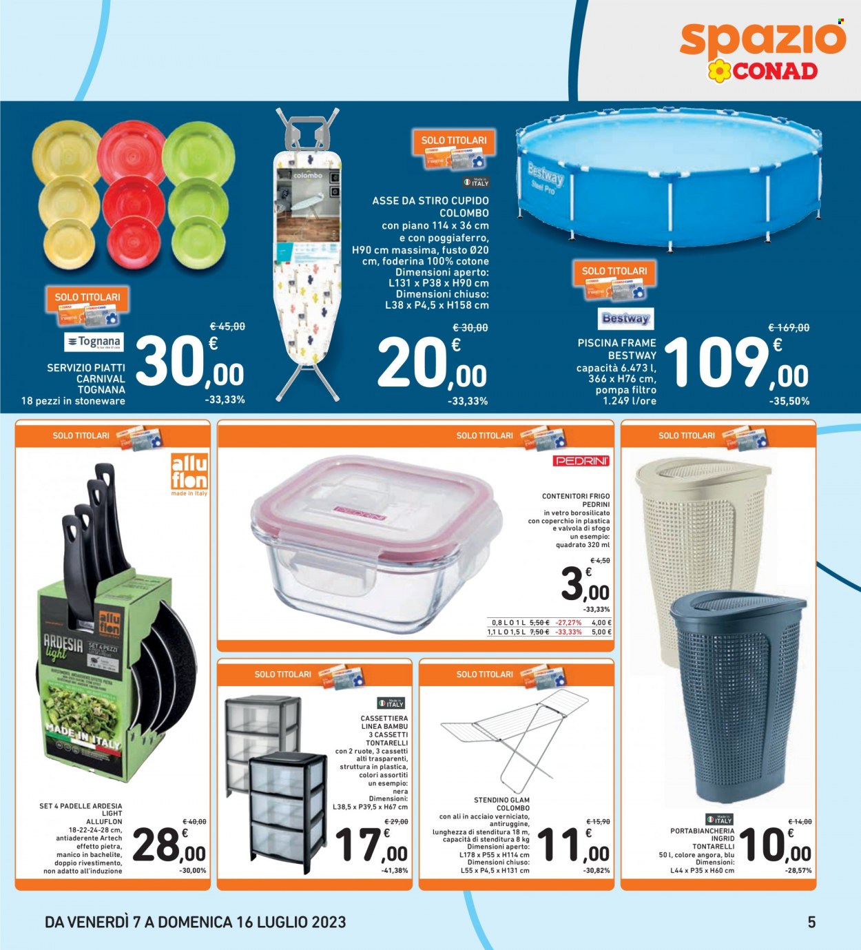 Leták Spazio Conad - 7.7.2023 - 16.7.2023. Strana 5