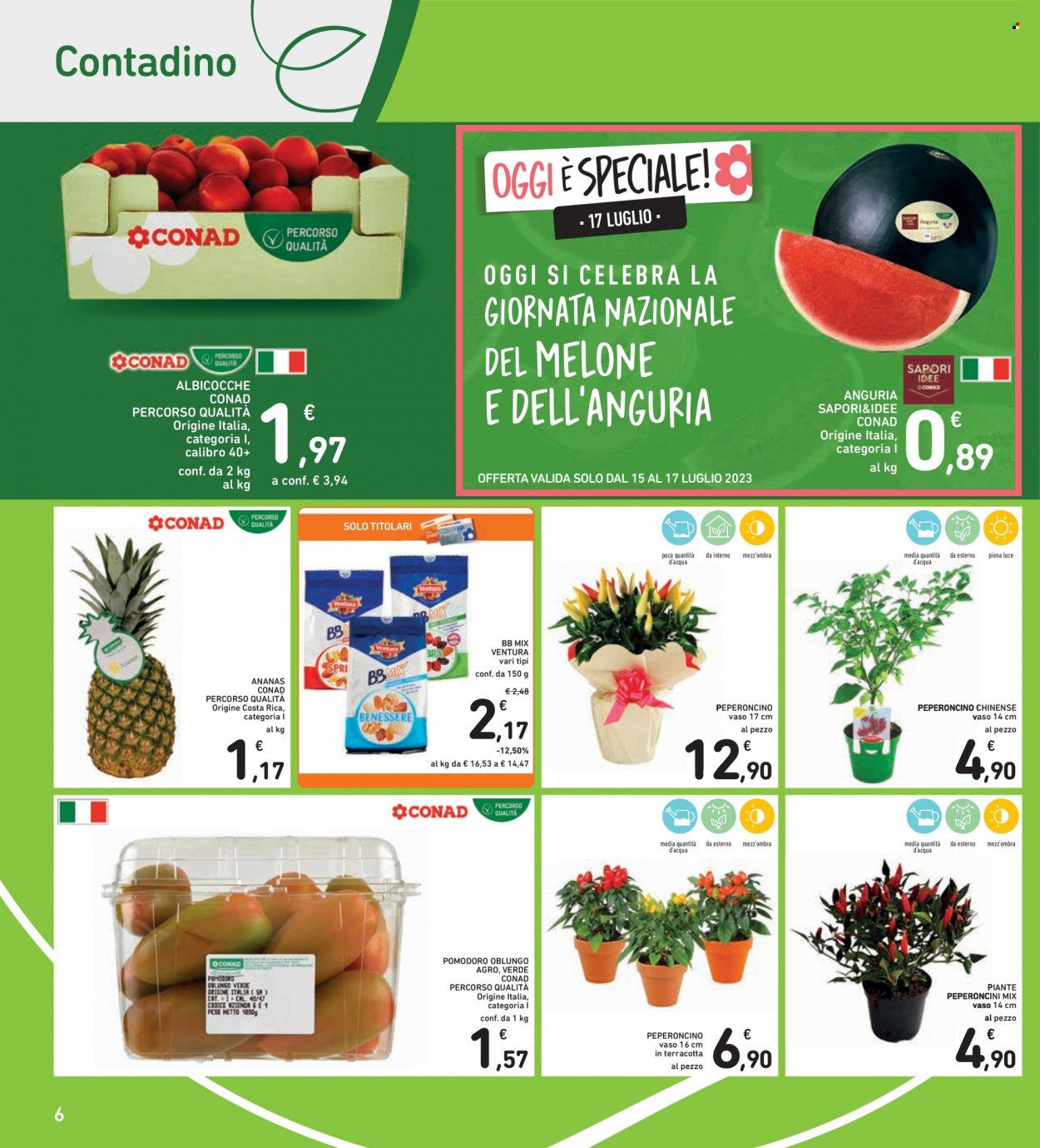 Volantino Spazio Conad - 7/7/2023 - 16/7/2023. Pagina 6