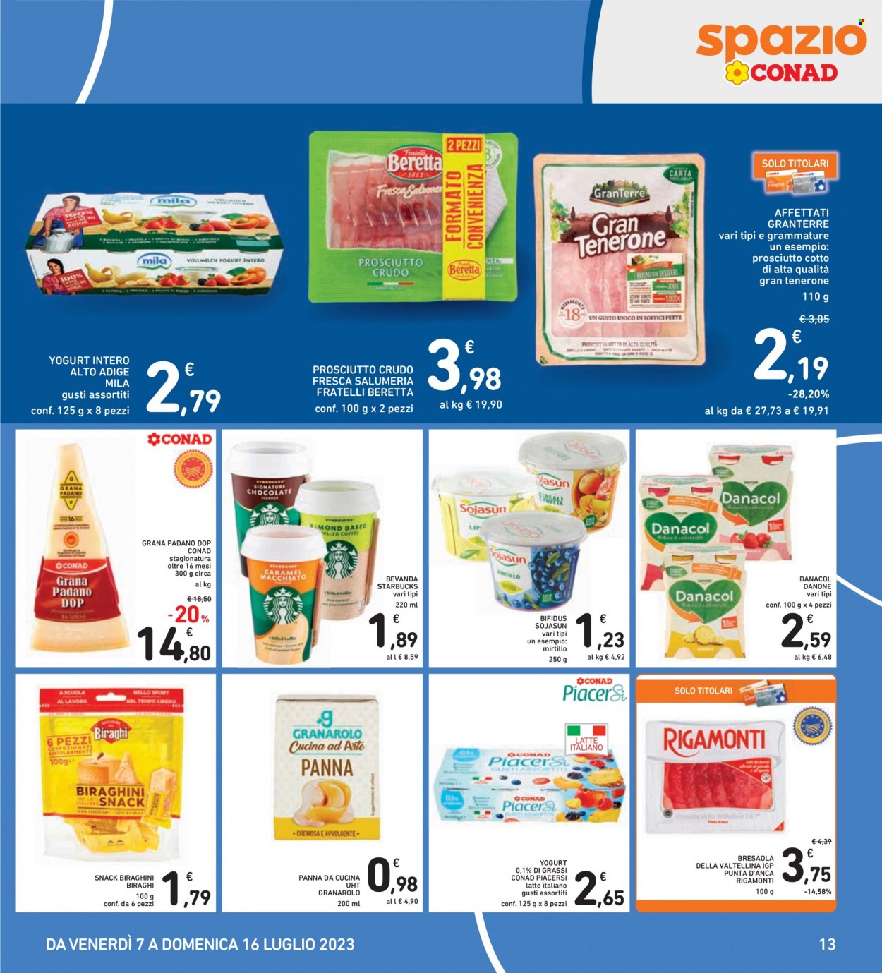 Leták Spazio Conad - 7.7.2023 - 16.7.2023. Strana 13