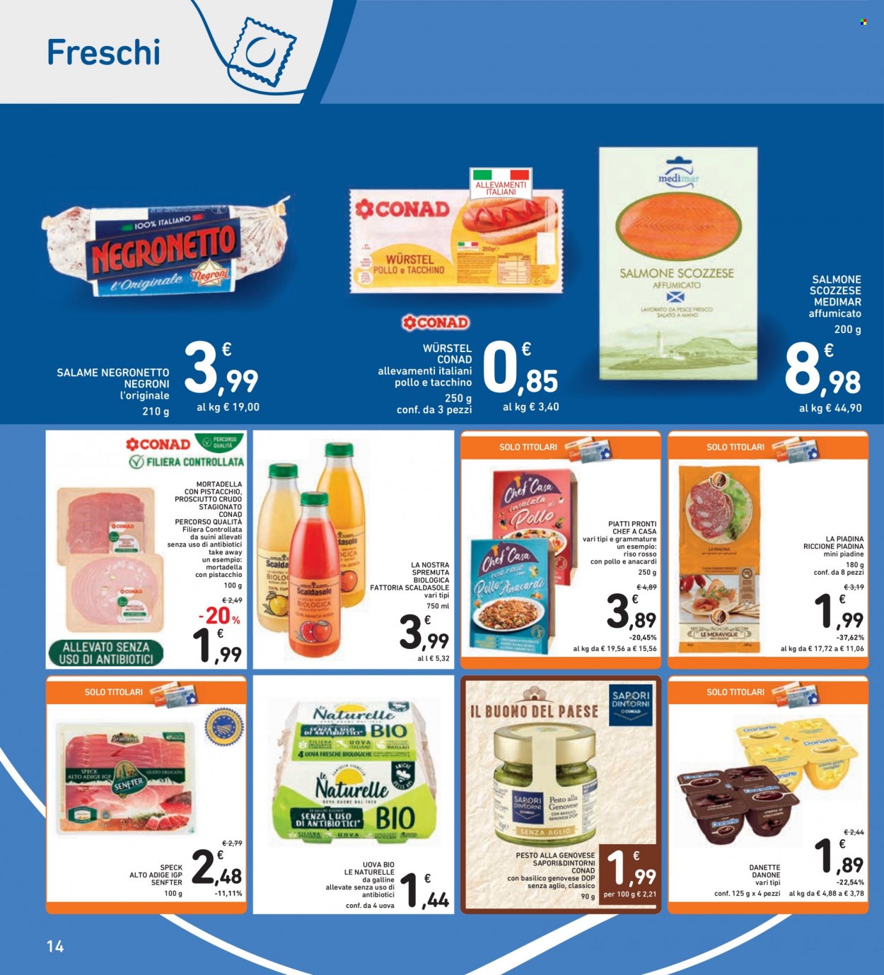Leták Spazio Conad - 7.7.2023 - 16.7.2023. Strana 14