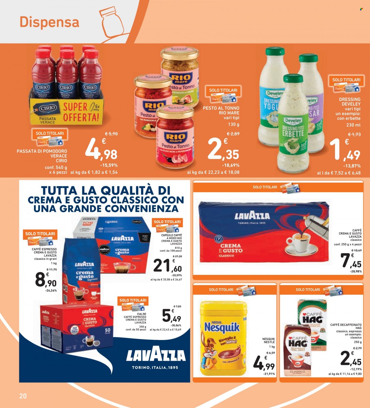 Leták Spazio Conad - 7.7.2023 - 16.7.2023. Strana 20