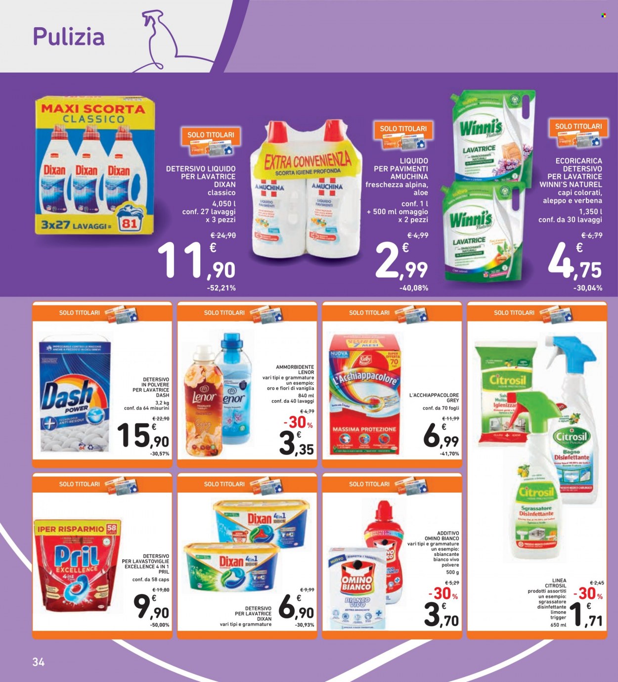 Leták Spazio Conad - 7.7.2023 - 16.7.2023. Strana 34