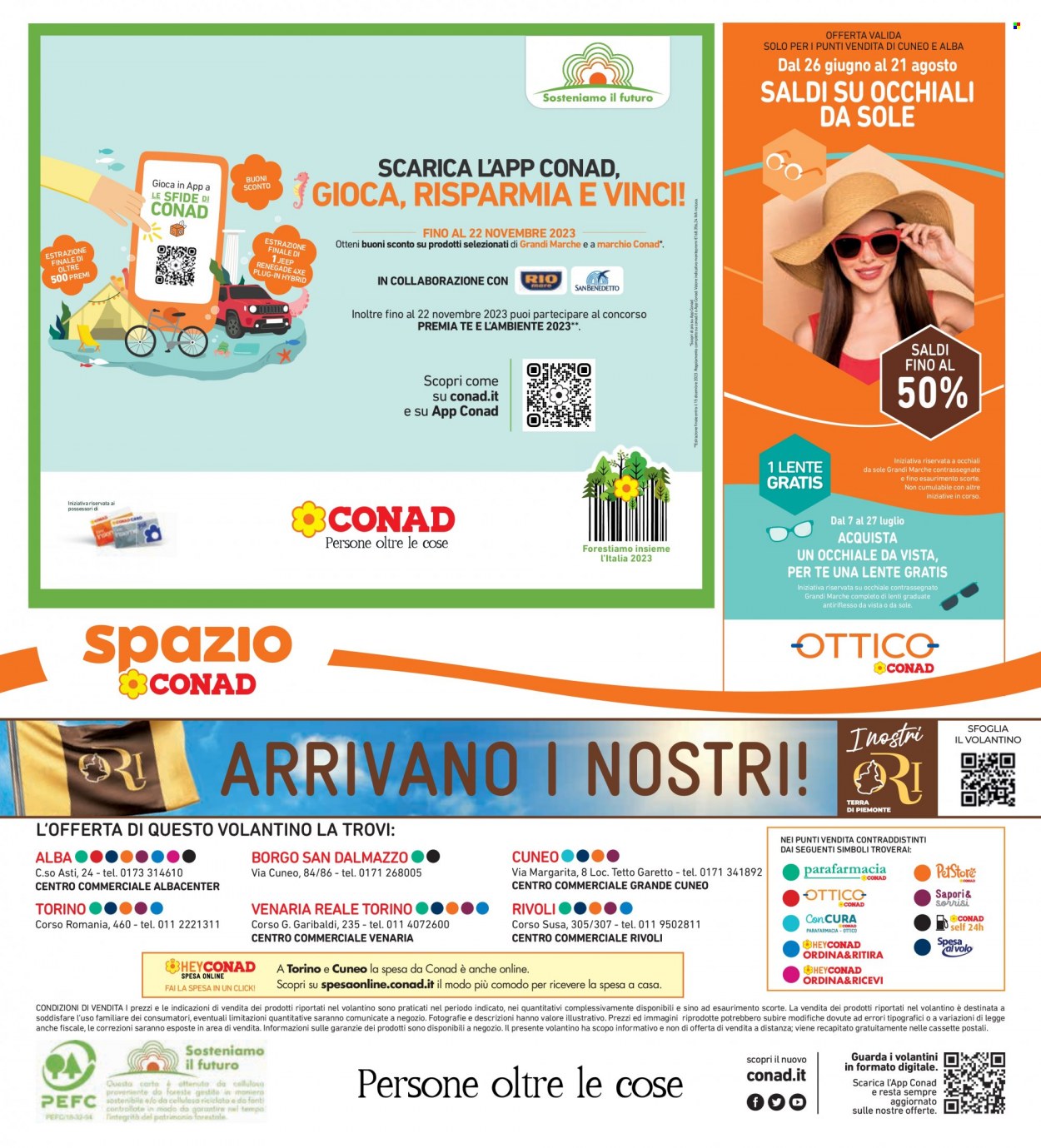 Leták Spazio Conad - 7.7.2023 - 16.7.2023. Strana 40