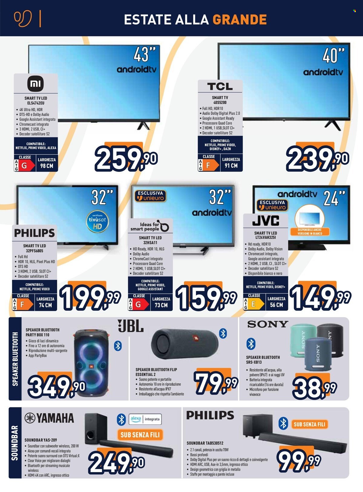 Volantino Unieuro - 3/7/2023 - 20/7/2023. Pagina 4
