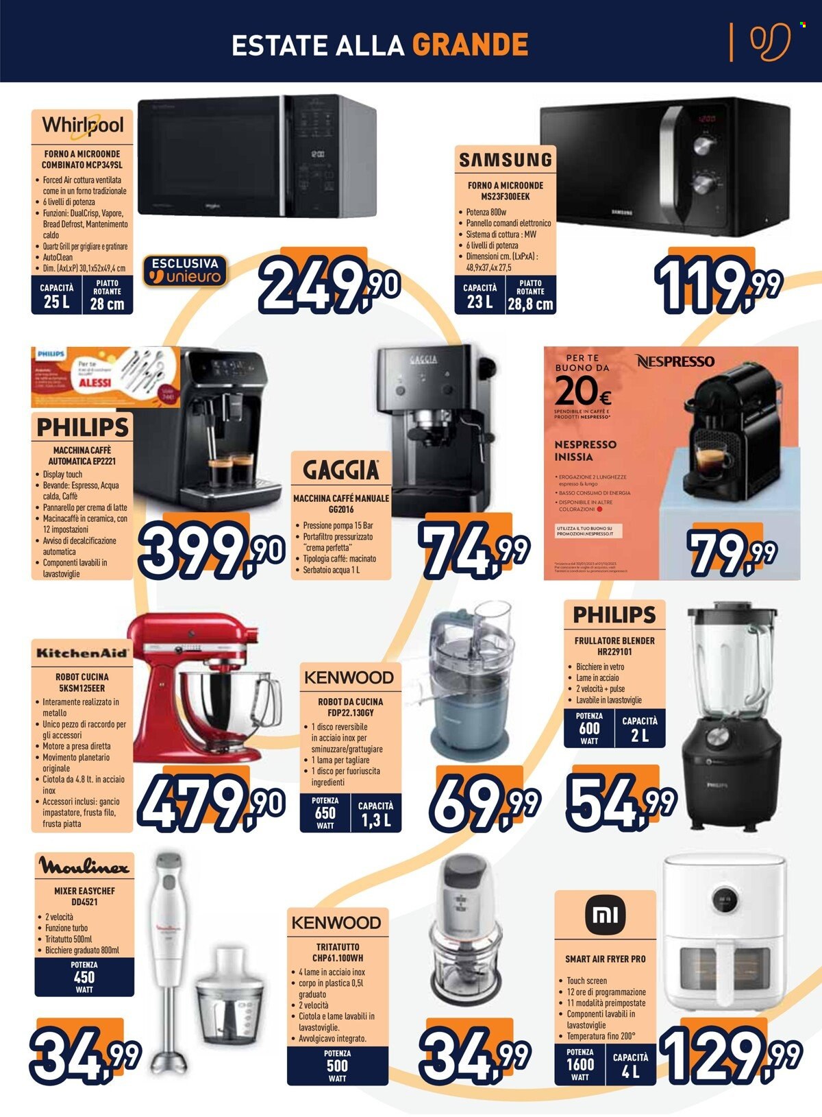 Volantino Unieuro - 3/7/2023 - 20/7/2023. Pagina 13