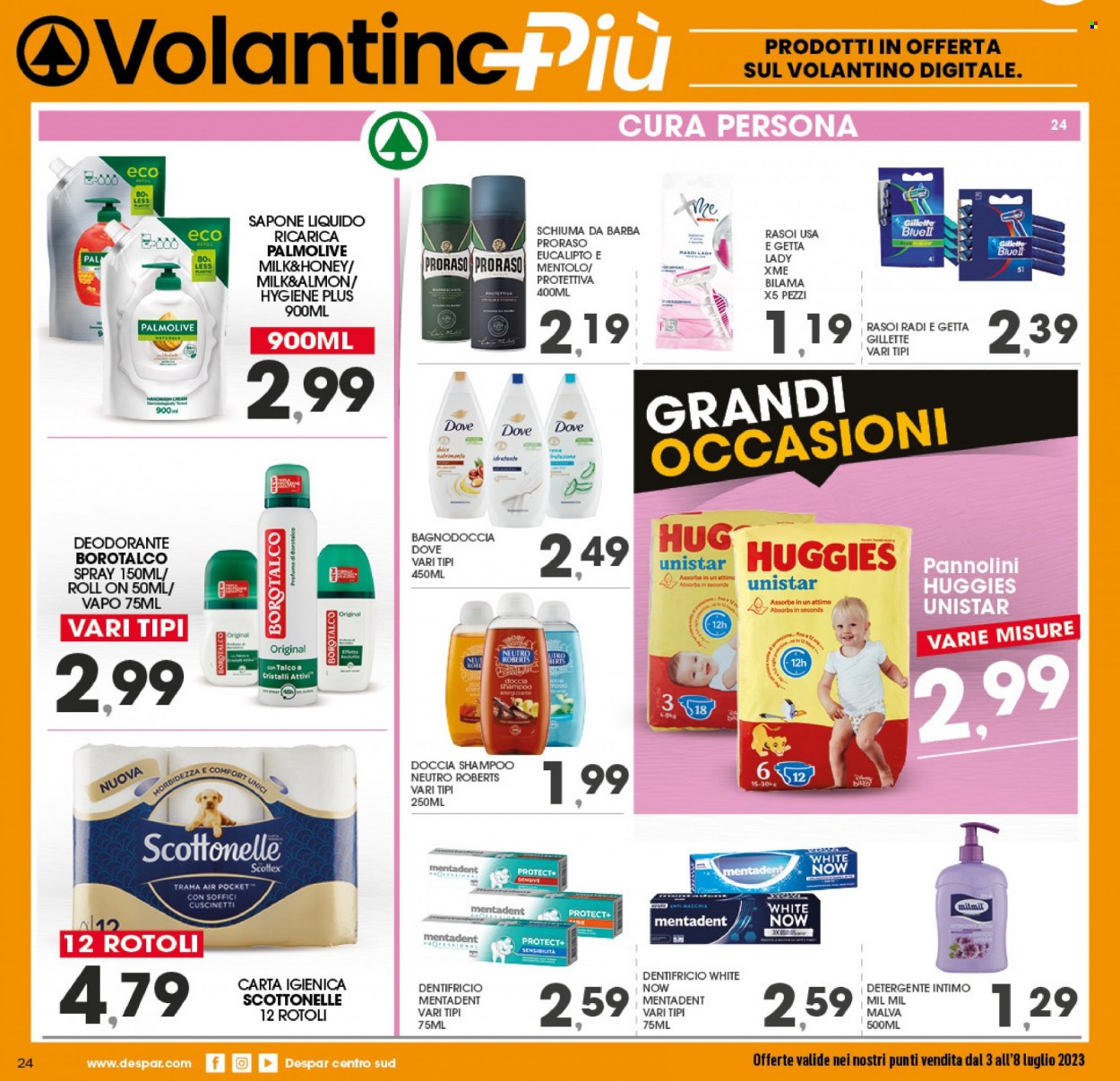 Volantino Eurospar - 3/7/2023 - 8/7/2023. Pagina 24