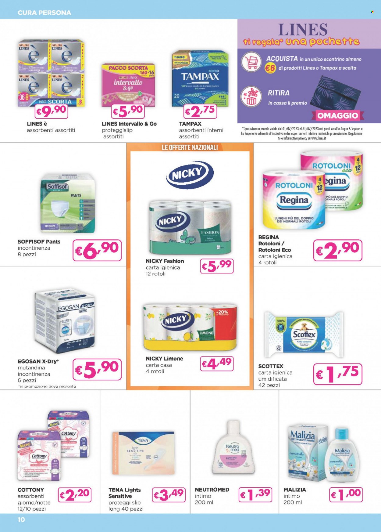 Volantino Acqua & Sapone - 6/7/2023 - 25/7/2023. Pagina 10