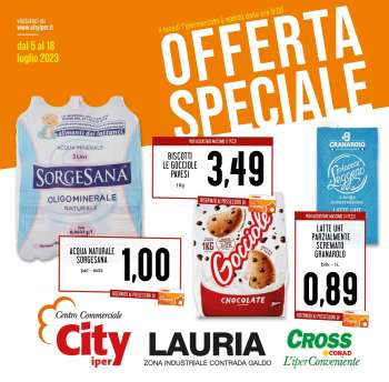 Volantino Conad Superstore - 5/7/2023 - 18/7/2023.