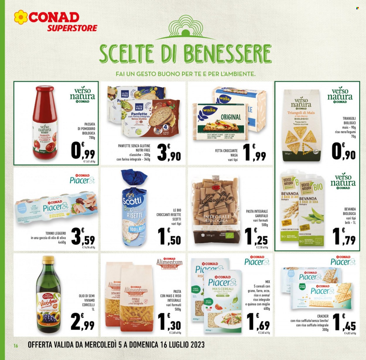 Volantino Conad Superstore - 5/7/2023 - 18/7/2023. Pagina 16