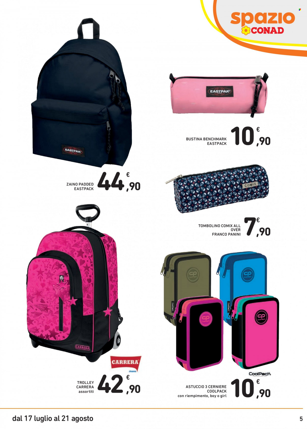Volantino Spazio Conad - 17/7/2023 - 21/8/2023. Pagina 5