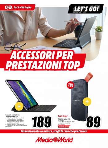 Volantino MediaWorld - 5/7/2023 - 16/7/2023.