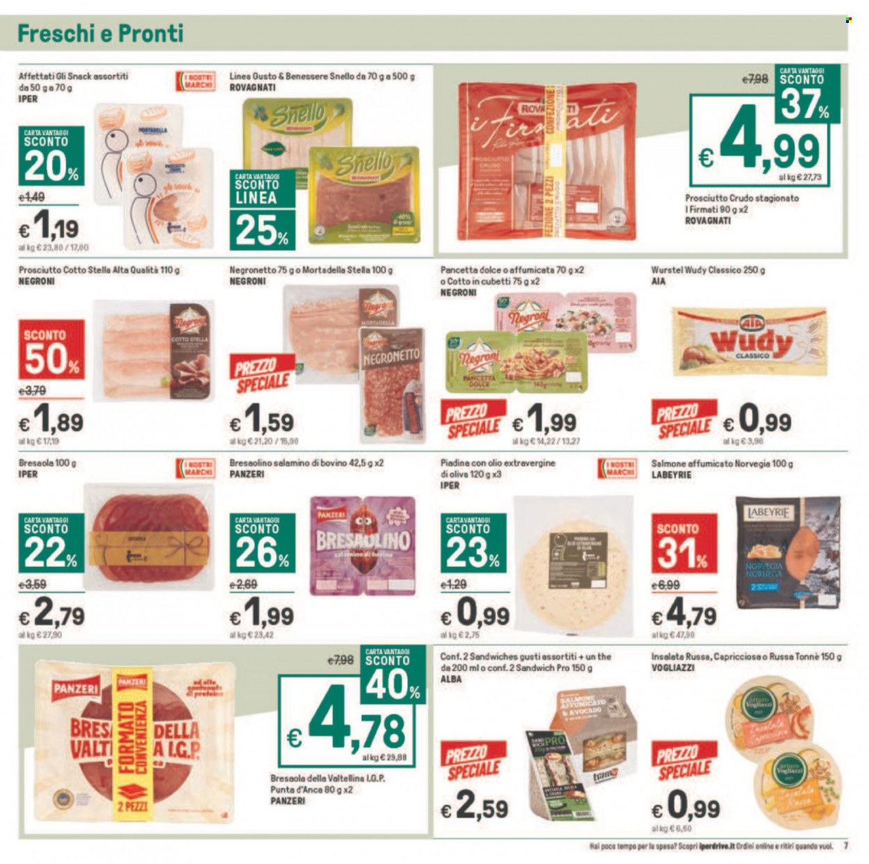Volantino Iper, La grande i - 7/7/2023 - 16/7/2023. Pagina 7