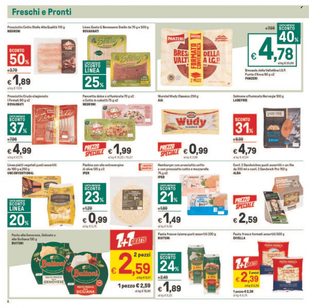 Volantino Iper, La grande i - 7/7/2023 - 16/7/2023. Pagina 6