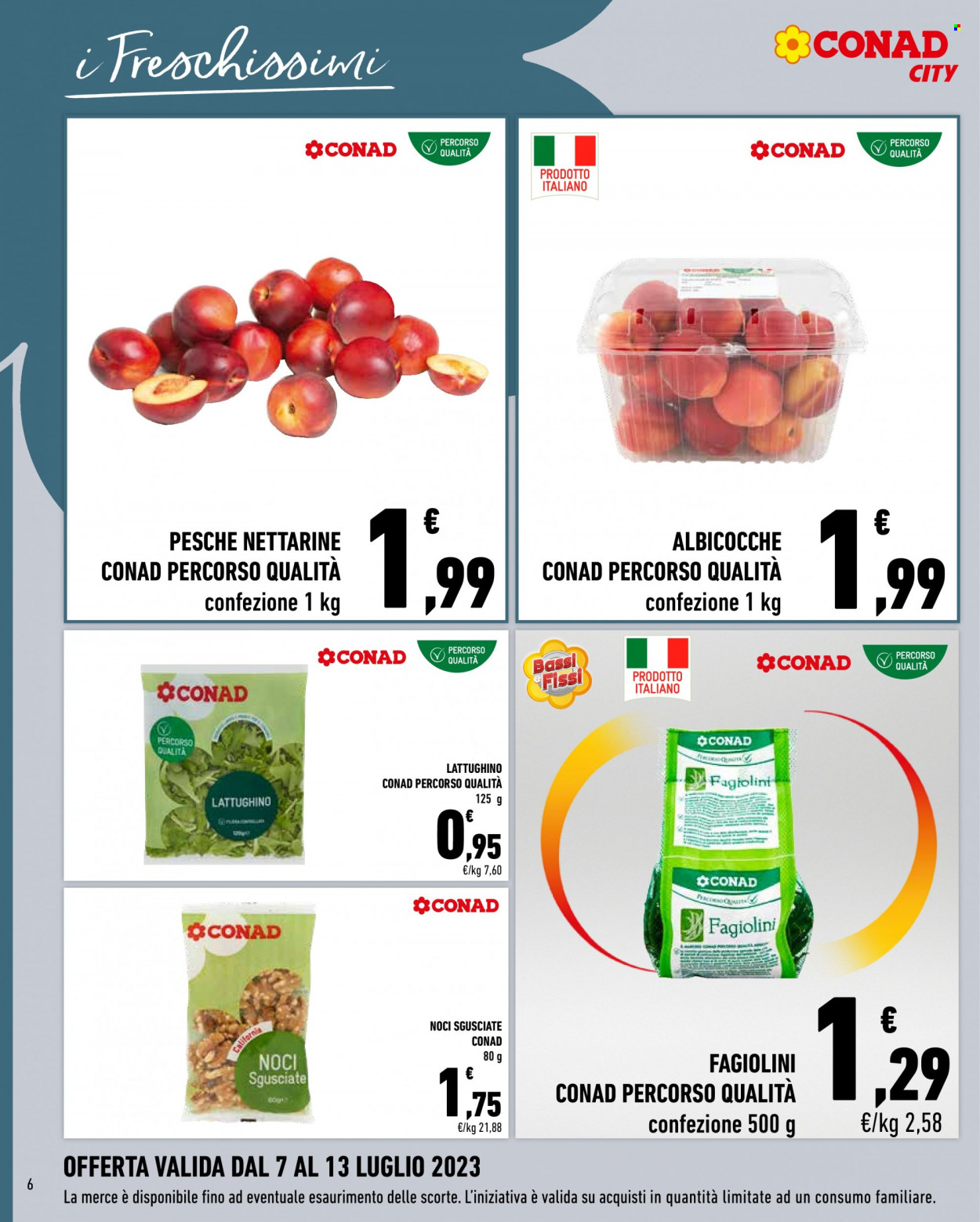 Volantino Conad City - 7/7/2023 - 13/7/2023. Pagina 6