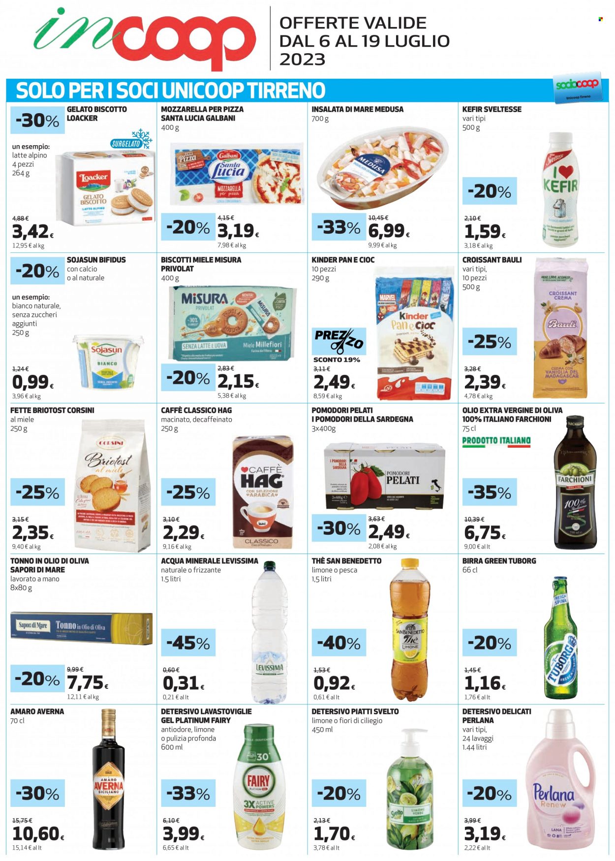 Leták Coop - 6.7.2023 - 19.7.2023. Strana 1