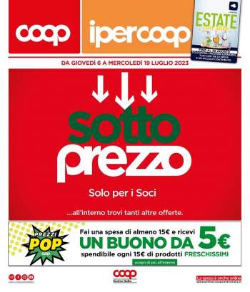 Volantino Coop - 6/7/2023 - 19/7/2023.
