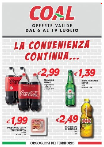 Volantino COAL - 6/7/2023 - 19/7/2023. Pagina 1