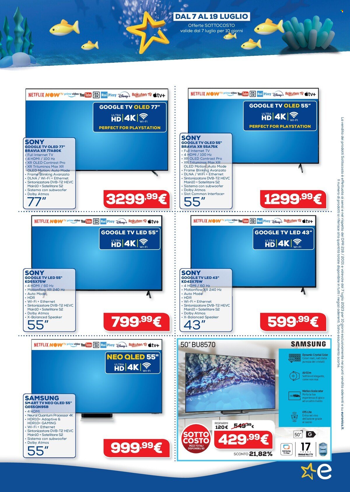 Volantino Euronics - 7/7/2023 - 19/7/2023. Pagina 3