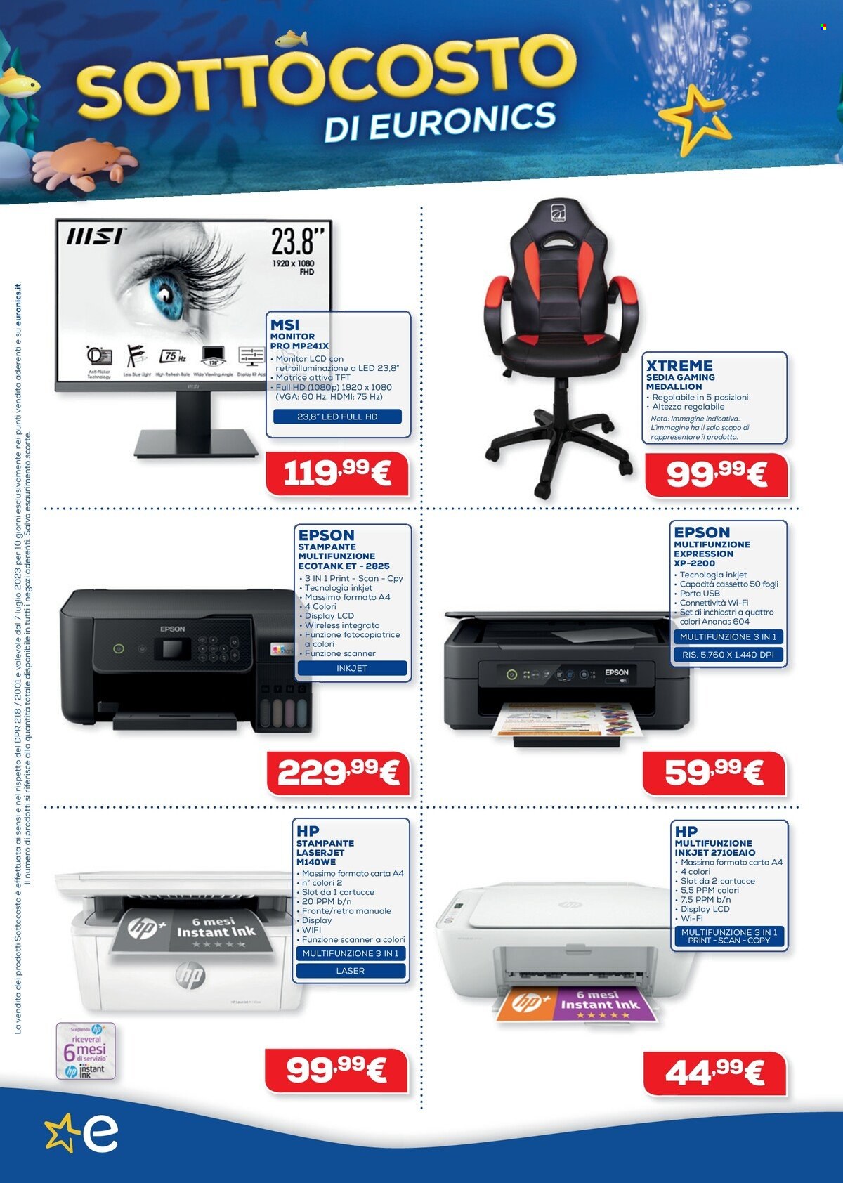 Volantino Euronics - 7/7/2023 - 19/7/2023. Pagina 6