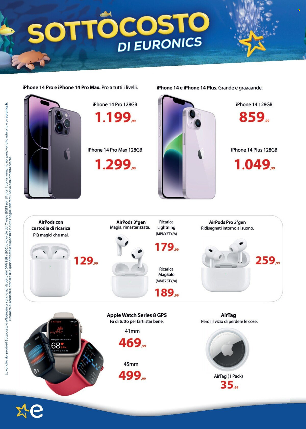 Volantino Euronics - 7/7/2023 - 19/7/2023. Pagina 13