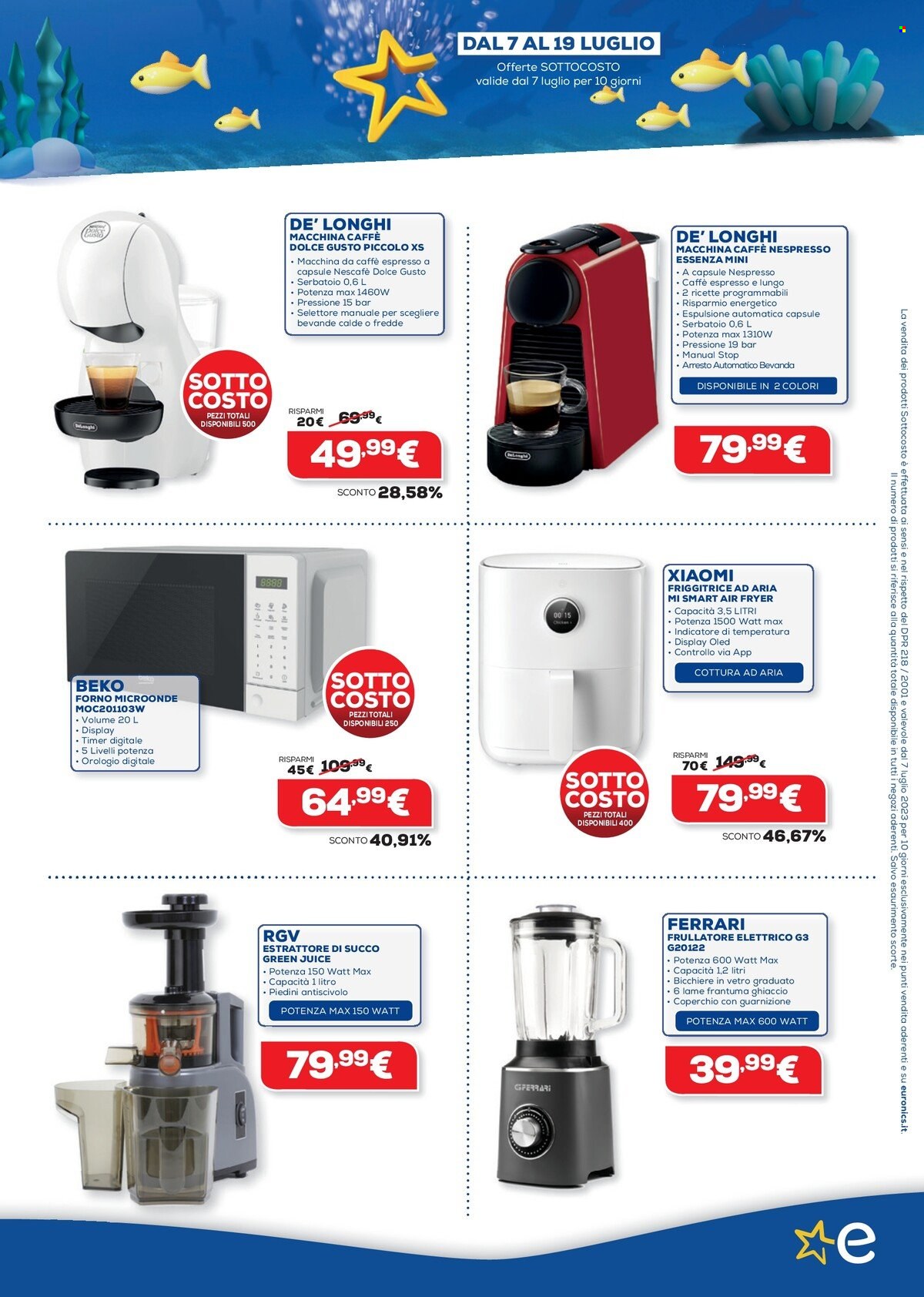 Volantino Euronics - 7/7/2023 - 19/7/2023. Pagina 27