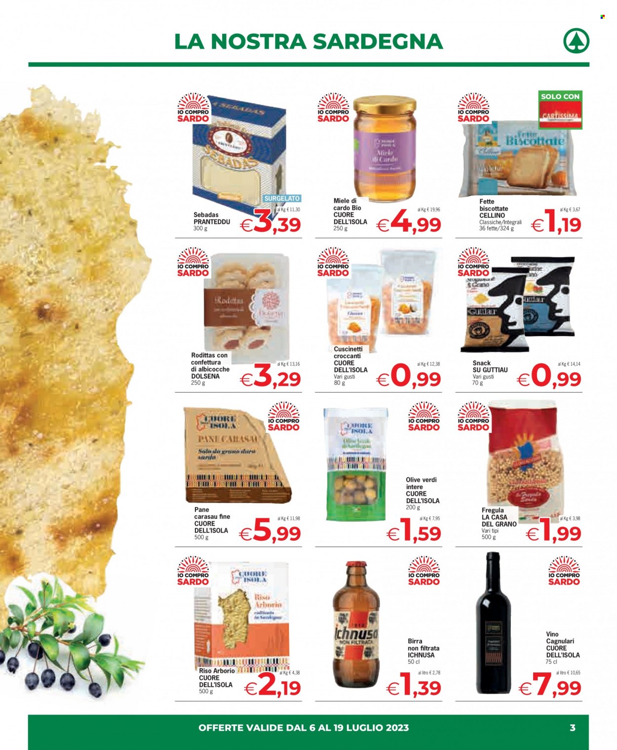Leták Eurospar - 6.7.2023 - 19.7.2023. Strana 3