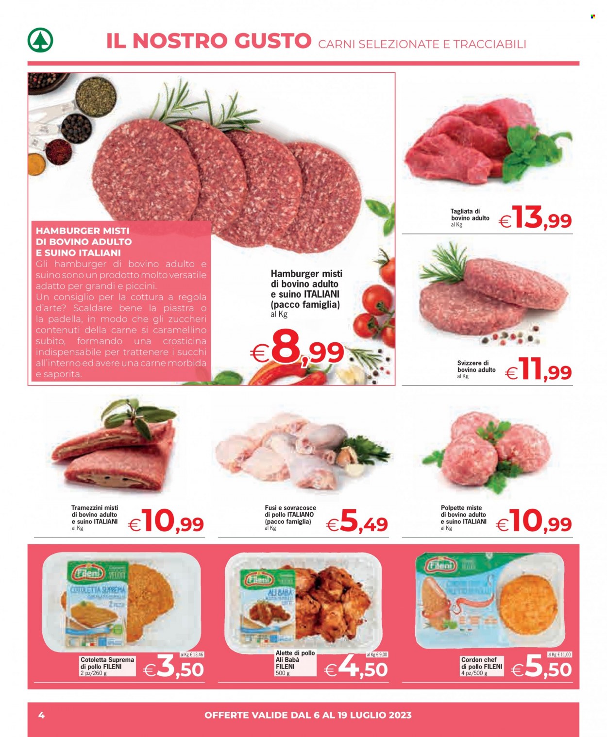 Leták Eurospar - 6.7.2023 - 19.7.2023. Strana 4