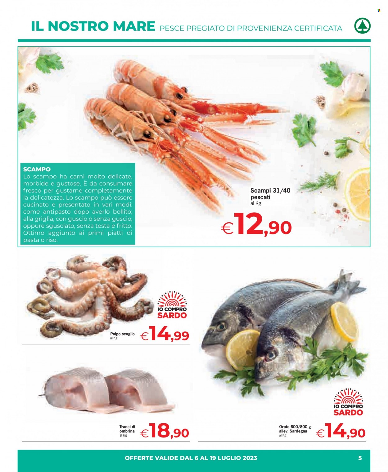 Leták Eurospar - 6.7.2023 - 19.7.2023. Strana 5