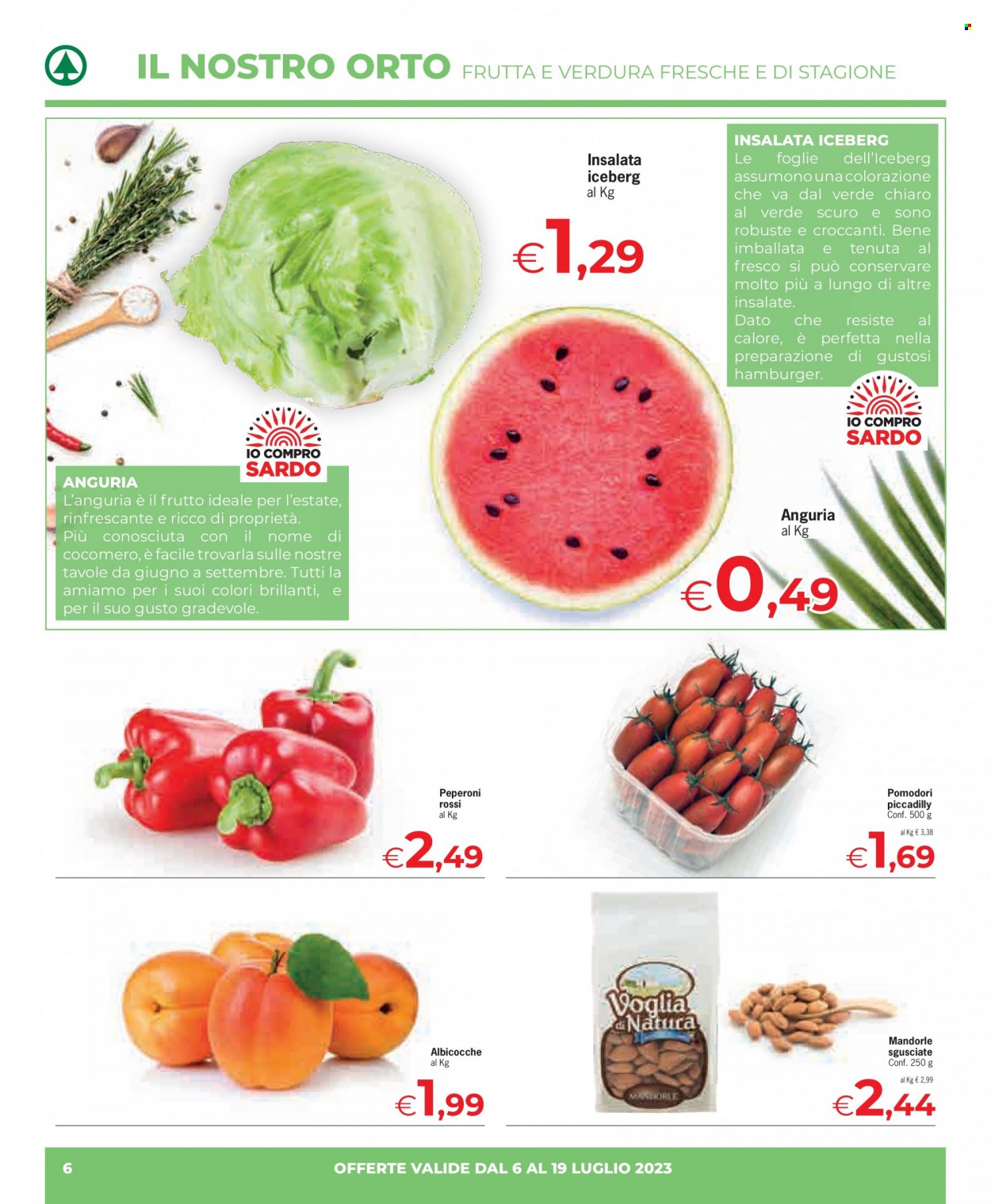 Volantino Eurospar - 6/7/2023 - 19/7/2023. Pagina 6