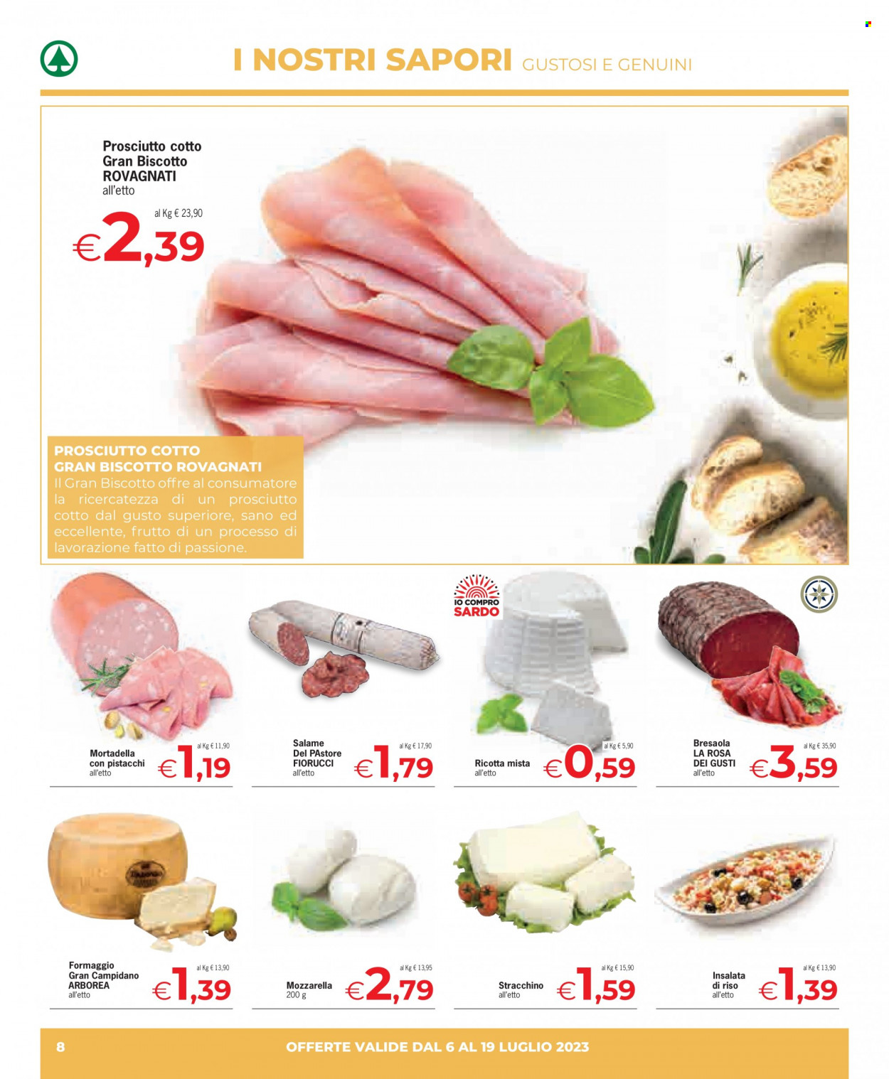 Leták Eurospar - 6.7.2023 - 19.7.2023. Strana 8