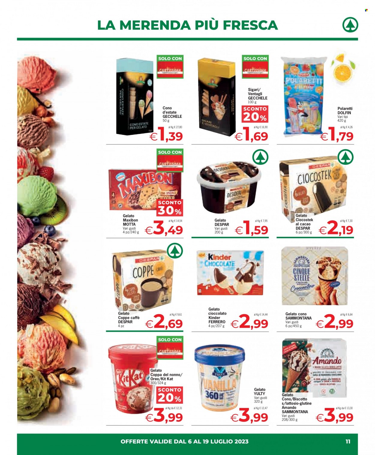 Volantino Eurospar - 6/7/2023 - 19/7/2023. Pagina 11