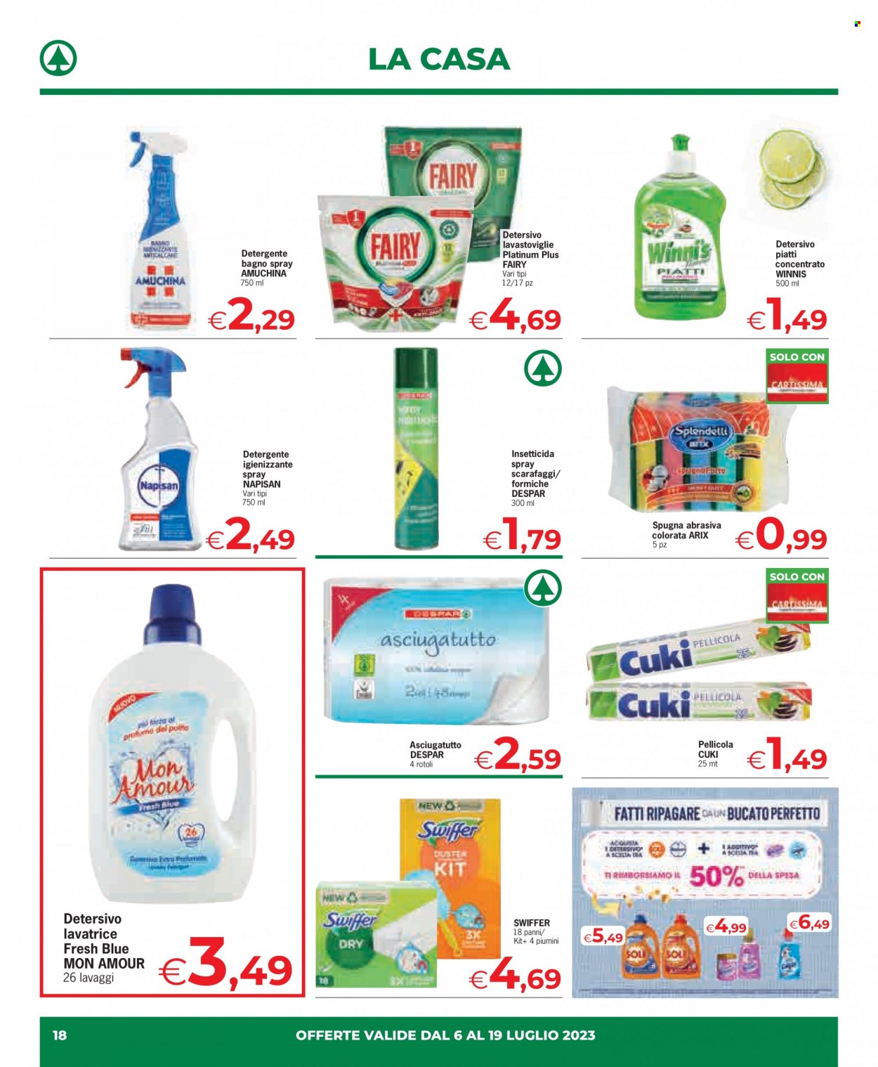 Volantino Eurospar - 6/7/2023 - 19/7/2023. Pagina 18